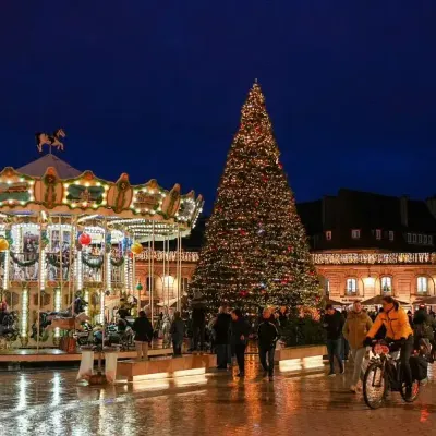 La descente du Père Noël à Dijon ce mercredi 24 décembre