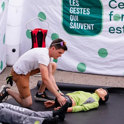 Tour de France Femmes : une initiation aux premiers secours au...