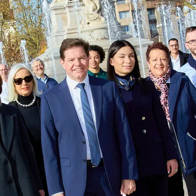 Municipales 2026 à Dijon : Fadila Khattabi et Laurent Bourguignat...