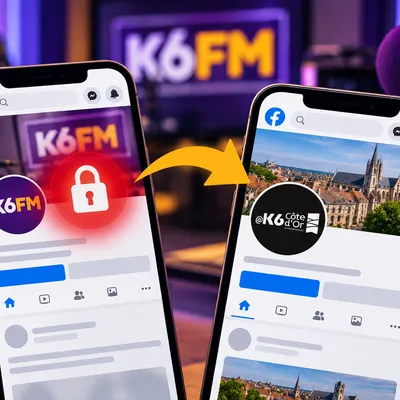 K6FM change temporairement de compte sur Facebook après un piratage