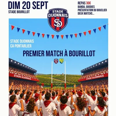 Rugby : la Féria du Stade Dijonnais revient à Bourillot pour le...