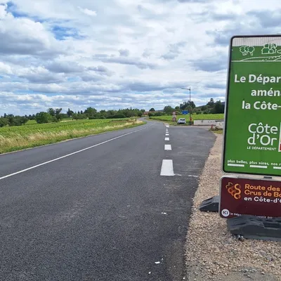 La Route des Grands Crus refaite à neuf pour le marathon de fin...