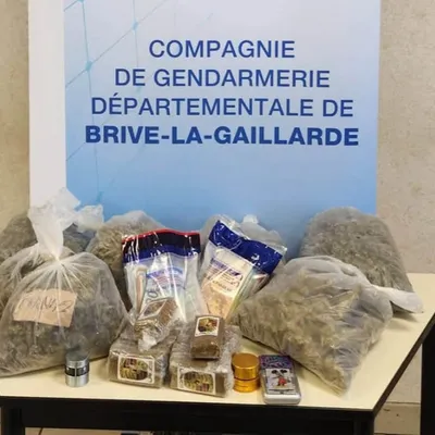 Démantèlement d’un trafic de stupéfiants dans le bassin de Brive
