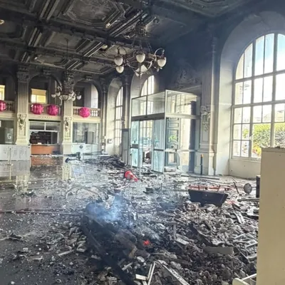 Incendie de la mairie de Limoges : un risque d'effondrement persiste