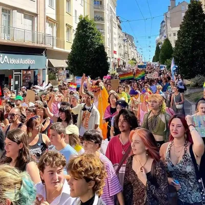 La Marche des Fiertés a défilé dans les rues de Limoges