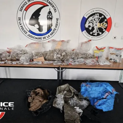 70 kilos de résine de cannabis saisis à Panazol
