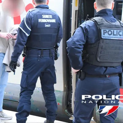 Opération de sécurisation à la gare de Limoges Bénédictins