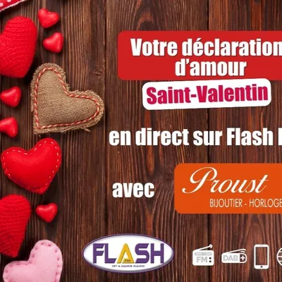 Opération Saint-Valentin sur Flash FM !