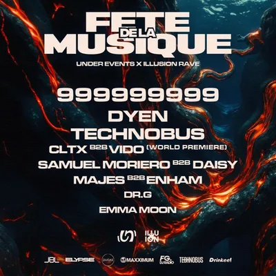 UNE RAVE XXL POUR CÉLÉBRER LA FÊTE DE LA MUSIQUE !  