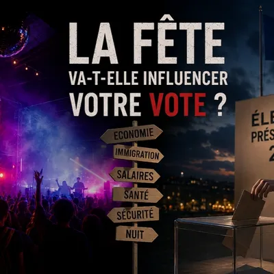 La fête va-t-elle influencer votre vote en 2027 ?