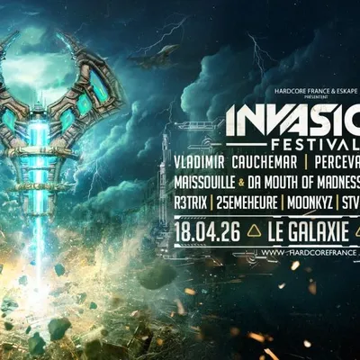GAGNE TES PLACES POUR INVASION FESTIVAL GALAXIE À AMNEVILLE !