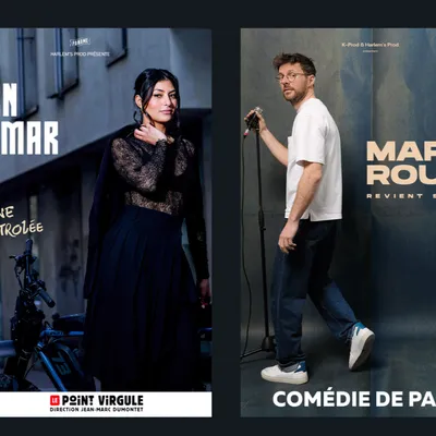 Les humoristes Marc Rougé et Imen Lahmar seront ce soir les invités...