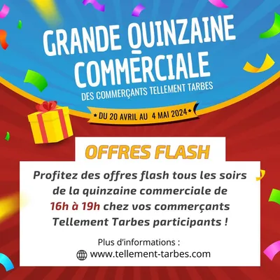 Tarbes : grande quinzaine commerciale