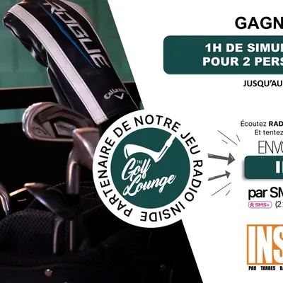Gagnez votre heure de simiulateur avec The Golf Lounge Pau ! 