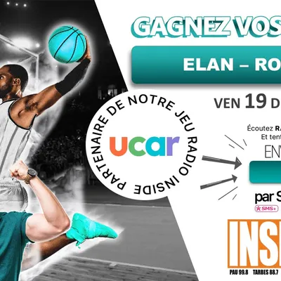 Gagnez vos invitations pour Elan Béarnais VS Rouen ! 