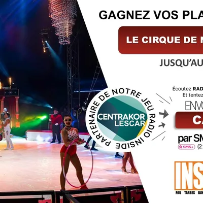 Gagnez vos invitations pour le Cirque de Noël à Pau ! 