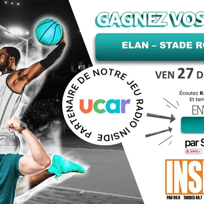 Gagnez vos invitations pour Elan Béarnais VS Stade Rochelais ! 