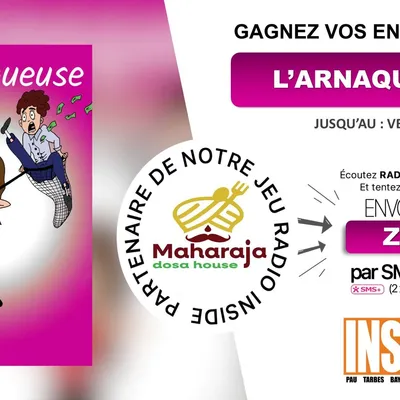 Gagnez vos invitations pour la comédie l'Arnaqueuse ! 