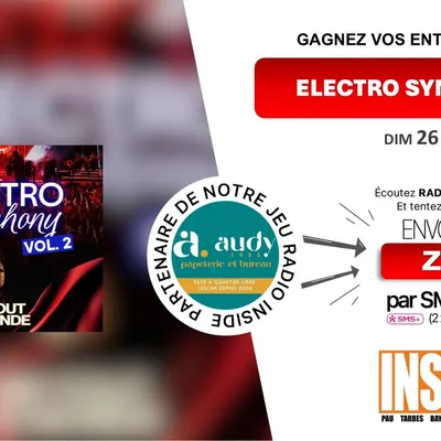 Gagnez vos entrées pour le concert Electro Symphony au Zénith de...