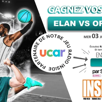 Gagnez vos places pour le prochain match de l'Elan Béarnais...