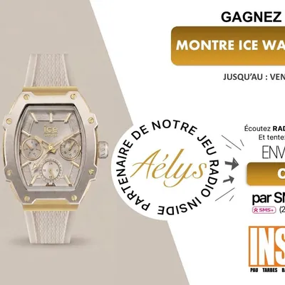 Gagnez votre montre Ice Watch Boliday d'une valeur de 169€ ! 
