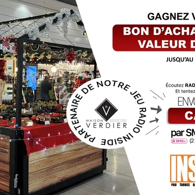 Gagnez votre chèque cadeau d'une valeur de 20€ avec Maison Verdier !