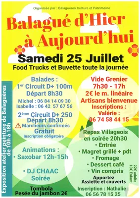 Balaguères d'Hier à Aujourd'hui