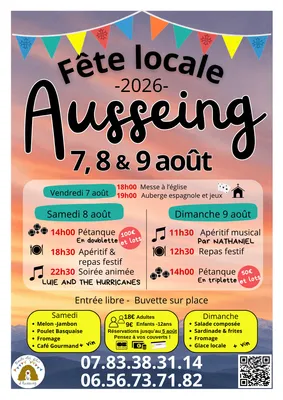 AUSSEING en fête