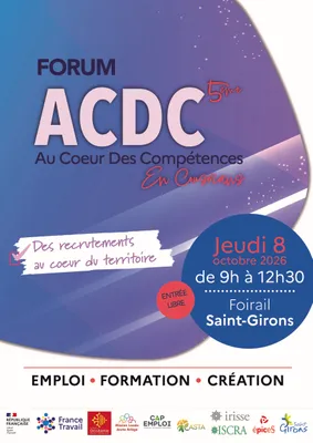 FORUM ACDC Au Coeur des Compétences en Couserans