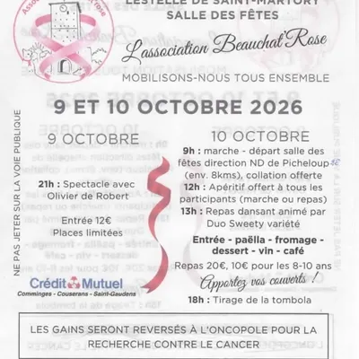 Saint-Martory : deux journées de mobilisation pour Octobre Rose