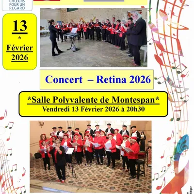 Concert solidaire au profit de Retina France