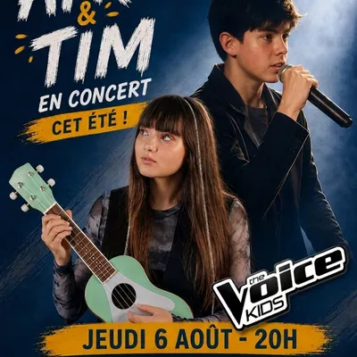 Contrazy : April & Tim, révélés dans The Voice Kids, en concert le...