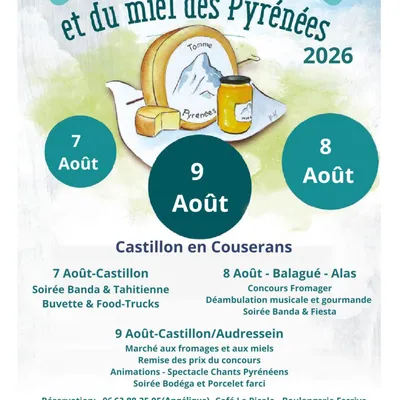 Fête du fromage et du miel des Pyrénées 2026 : trois jours de...