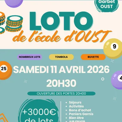 Grand Loto de l’école d’OUST