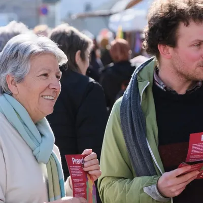 Martine Crespo présente la liste Saint-Girons en commun à Saint-Girons
