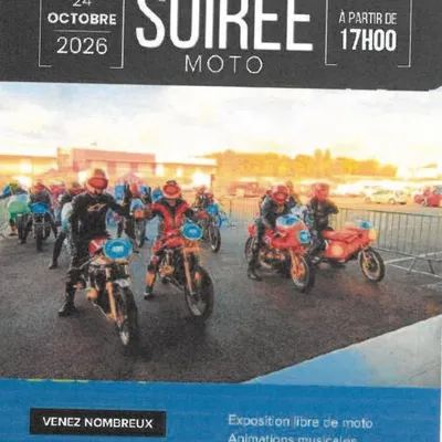Oust : une soirée moto organisée le 24 octobre à la Grange à Méca