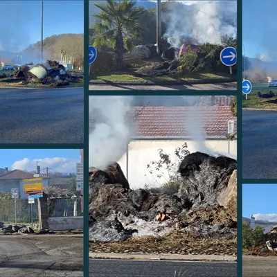 Mobilisation agricole sur plusieurs ronds-points du Couserans