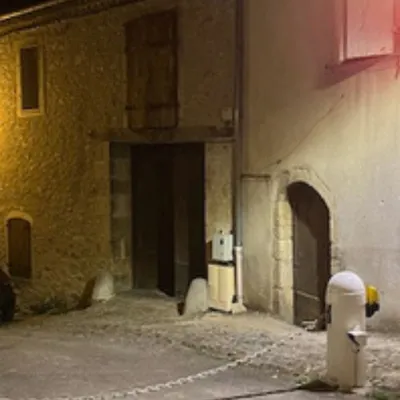 Remise en service de la chaîne escamotable rue de la Caoussado à...