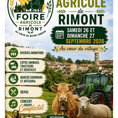 Rimont : la Foire agricole revient pour un week-end au cœur du terroir