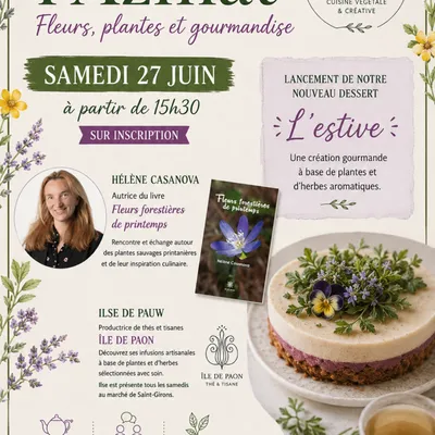 Seix : un après-midi gourmand autour des plantes à L’Azinat