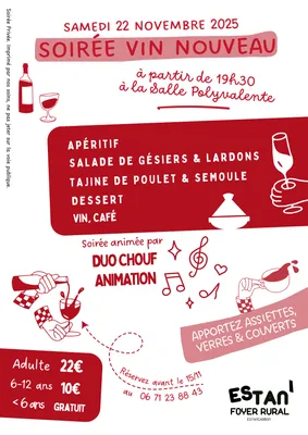 Soirée Vin Nouveau 2025