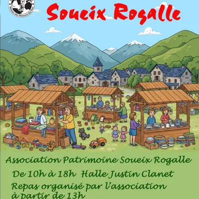 Soueix-Rogalle : Vide-greniers le 19 juillet