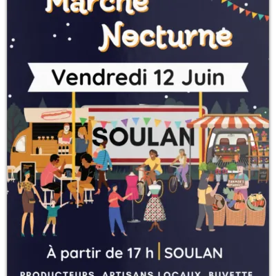 Soulan : le marché nocturne revient le vendredi 12 juin