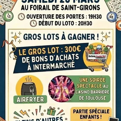 Grand loto de l’école Oscar Auriac : une soirée conviviale au...