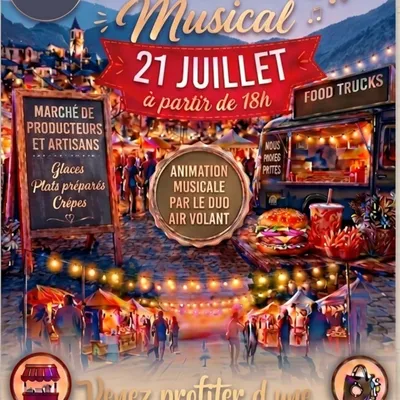 Marché nocturne et gourmand 