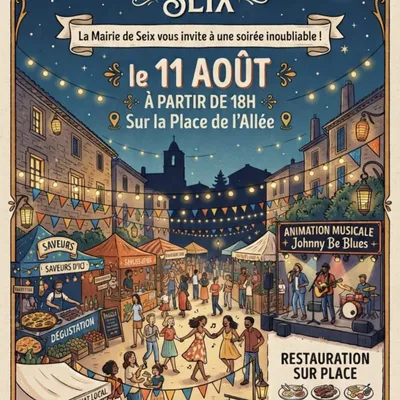 Marché nocturne et gourmand 