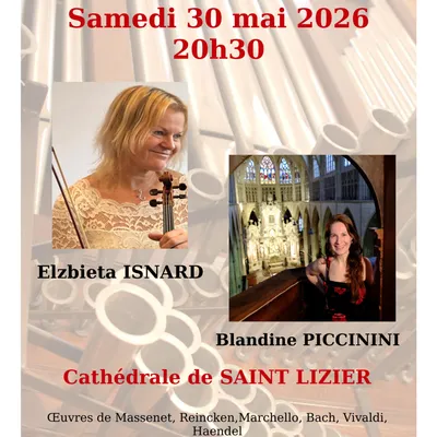 Saint-Lizier : un concert orgue et violon au profit de la chapelle...