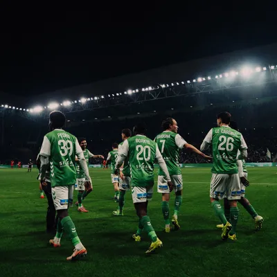 Les Verts grimpent à la 2e place de Ligue 2
