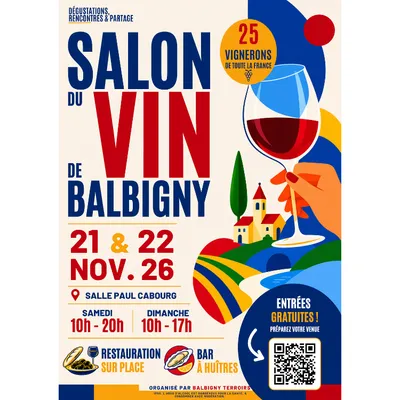 Salon du vin à Balbigny
