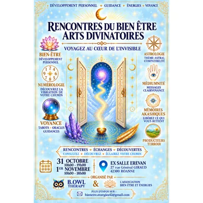 Salon Arts Divinatoires et Rencontres du Bien Être
